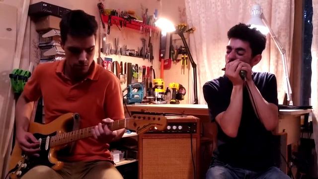 It's Too Late Brother harp jam invitation2 #stratocastro #harmonica #harp #губнаягармошка смотреть онлайн