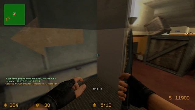 Counter Strike Source Zombie Escape mod online gameplay on Titanic Escape map смотреть онлайн