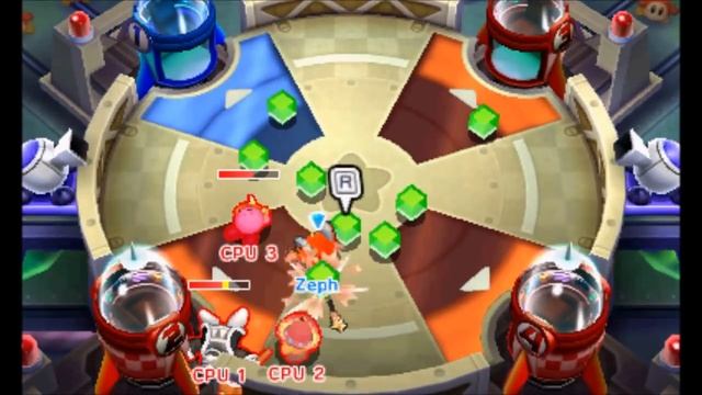 Kirby Battle Royale - All Whip Kirby Headgear & Colors смотреть онлайн