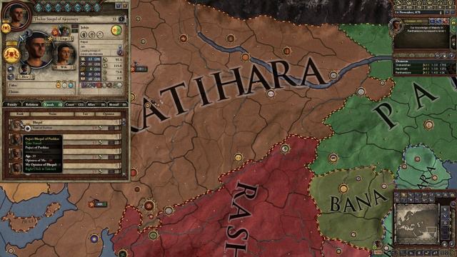 Crusader Kings 2 - Rajas of India Redux - The Imbecile Complication - Ep. 2 смотреть онлайн