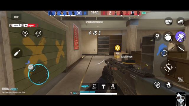 Rainbow Six Mobile - CBT Gameplay Android APK iOS смотреть онлайн