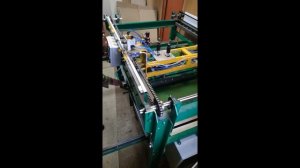 полуавтоматический станок для шелкографии  Печать по картону