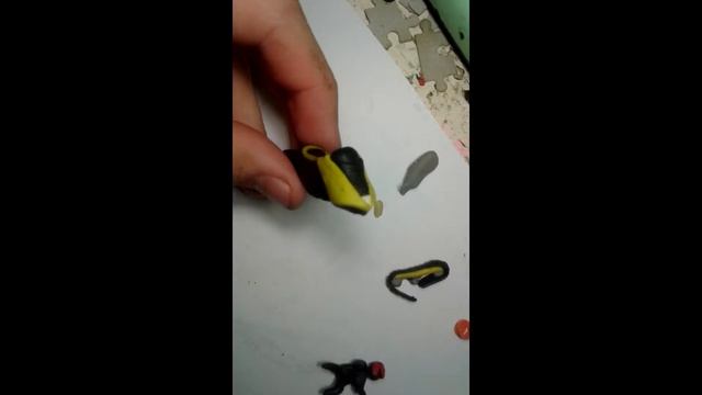 КАК СЛЕПИТЬ КРУТУЮ МОДЕЛЬ СНЕГОХОДА ИЗ ПЛАСТИЛИНА !!!