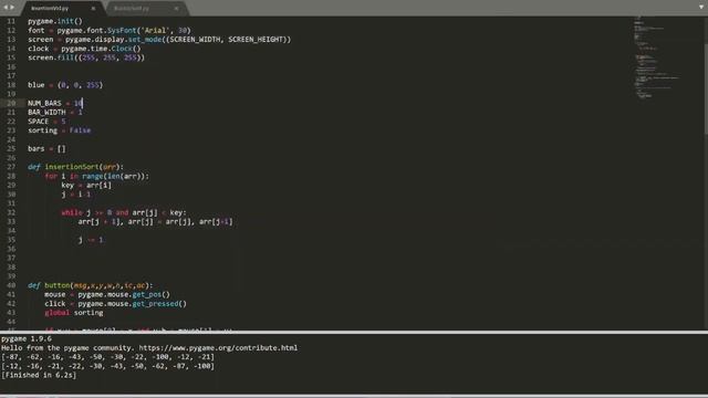 Coding Tidbit | Visualizing Insertion Sort in Python смотреть онлайн