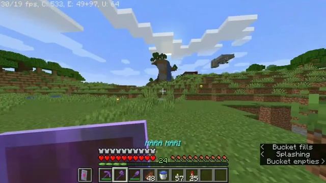 13 FPS WATER BUCKET MLG IN MINECRAFT || @CrownBanglaGaming || MINECRAFT JAVA || смотреть онлайн