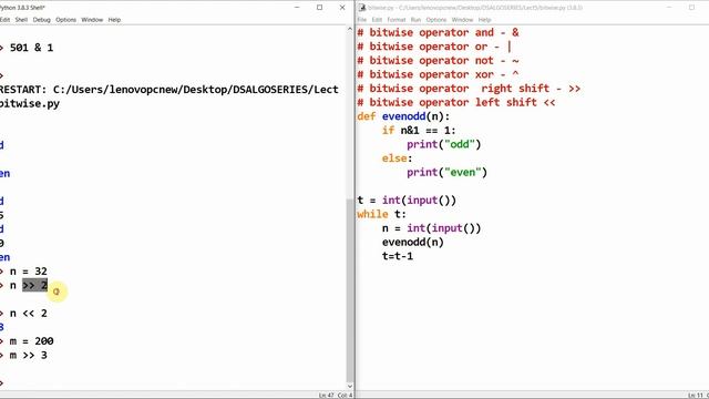 Competitive Programming with Python | Bit Magic - Binary representation of numbers смотреть онлайн