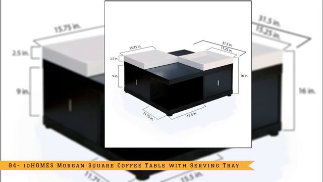 Best Coffee Table with Drawers смотреть онлайн