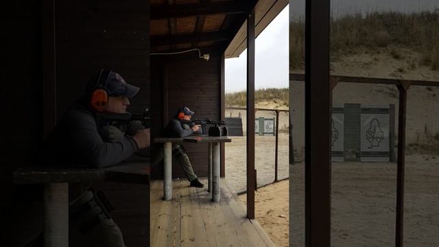 АР 15 от Форт - разминка и  проверка боя карабина.