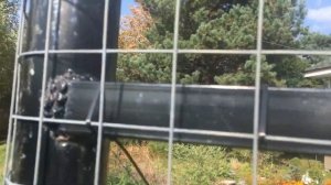 Крепление сварной сетки на каркас забора. Продолжение #3