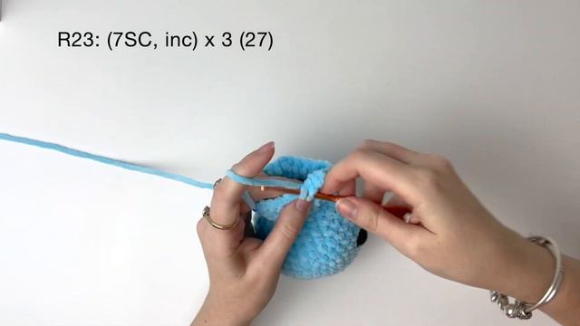 Easy Crochet Seahorse - Tutorial Part 1| Free Amigurumi Animal Pattern For Beginners