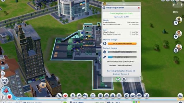 Simcity Bug - Recycling Center смотреть онлайн