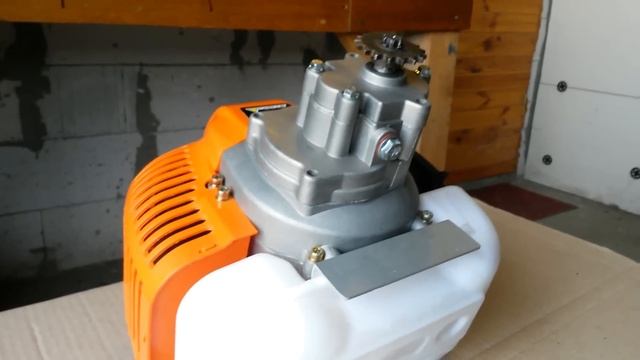 Редуктор насадка для триммера (мотокосы) для мини-мото техники смотреть онлайн