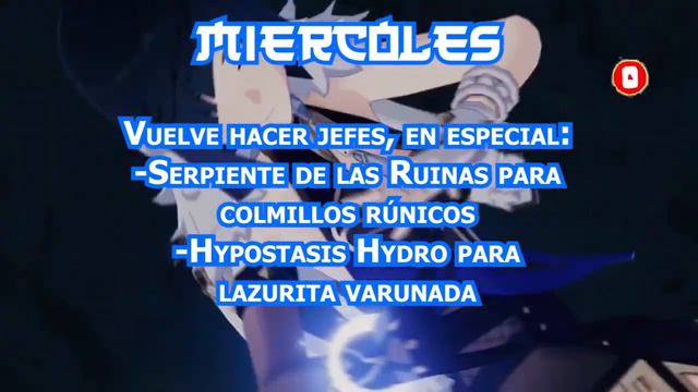 💦💠Guia de Farmeo para subir a YELAN, materiales, jefes, nivel 80,etc Genshin impact 💦💠 смотреть онлайн