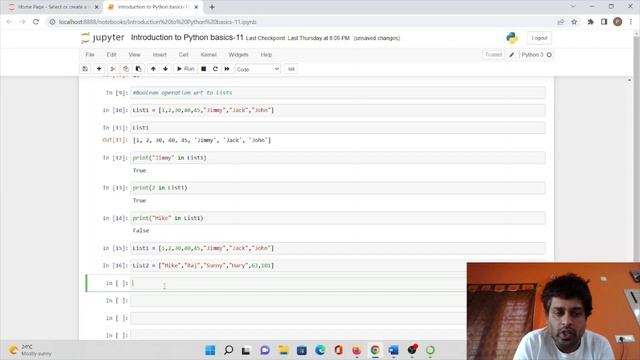 Lists concatenation | Lists are mutable or not | Python playlist | Part - 14 смотреть онлайн