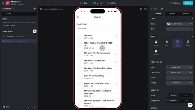 Create a Movies App (with Fetch JSON) | Glide Tutorial #nocode смотреть онлайн