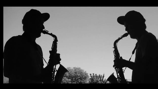 Funky/Jazz Alto Sax duet dedicated to Maceo Parker- "Barrel House Blues" смотреть онлайн