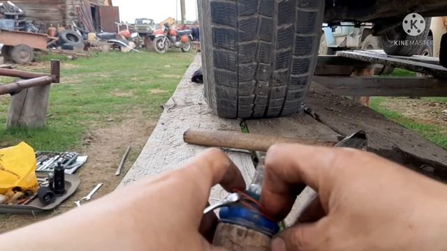 Как легко надеть хомут на пыльник шаровой?! смотреть онлайн