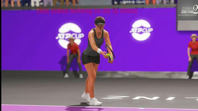 Bernarda Pera VS Dalma Galfi 🏆 ⚽ Linz Open (02/07/2023) 🎮 gameplay on AO смотреть онлайн