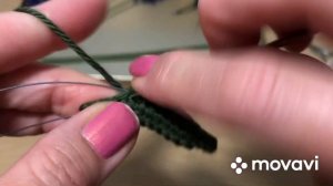 How to crochet lavender. Crochet flowers.  Как связать лаванду крючком. Цветы крючком.