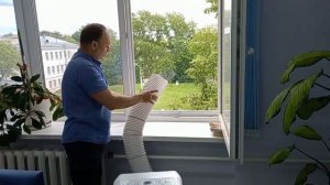 Вставка внутренняя в окно для мобильного кондиционера в Москве