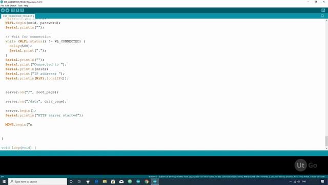 Accessing Web Pages using Web Address - ESP8266 mDNS смотреть онлайн