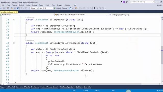 Kendo UI Autocomplete Part 2 смотреть онлайн