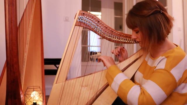 Running Up That Hill - Kate Bush (Harp Cover) смотреть онлайн