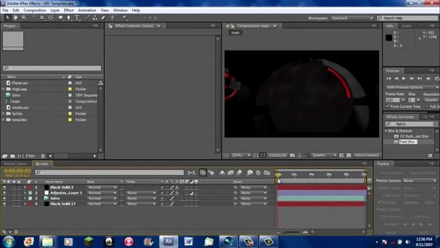 FREE Epic 3D Gaming Red Space Intro + Bonus Template #83 w/Tutorial смотреть онлайн
