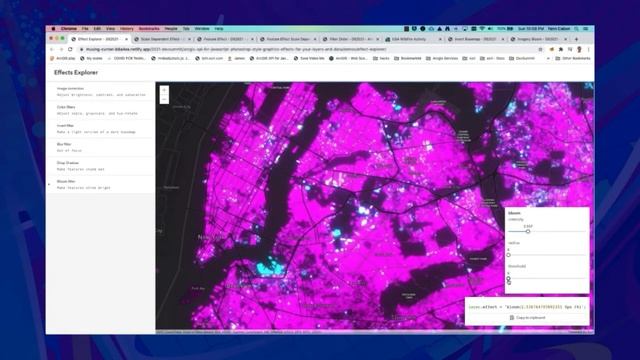 ArcGIS API for JavaScript: Photoshop-style Graphics Effects for Your Layers and Data смотреть онлайн