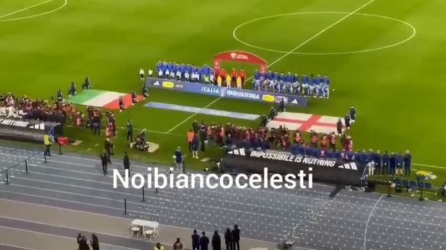 #Euro2024, #Italia - #Inghilterra: L'inno Di Mameli Cantato Da Gigi D'Alessio