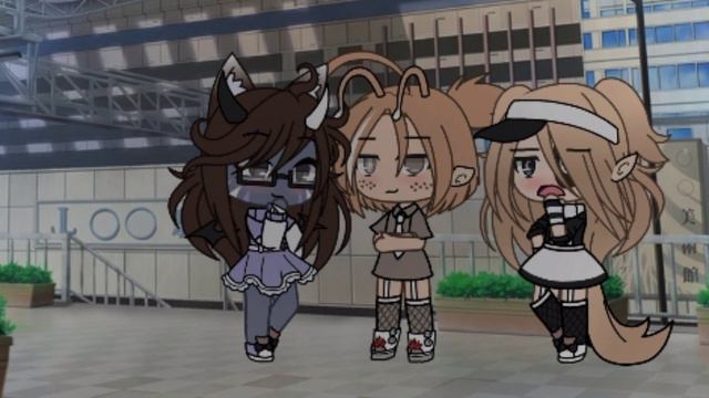 Меме |Оно чёрное пока ты рядом| Gacha Life смотреть онлайн