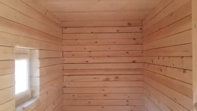 Баня 3х4 из бруса 150х100 в Набережных Челнах смотреть онлайн
