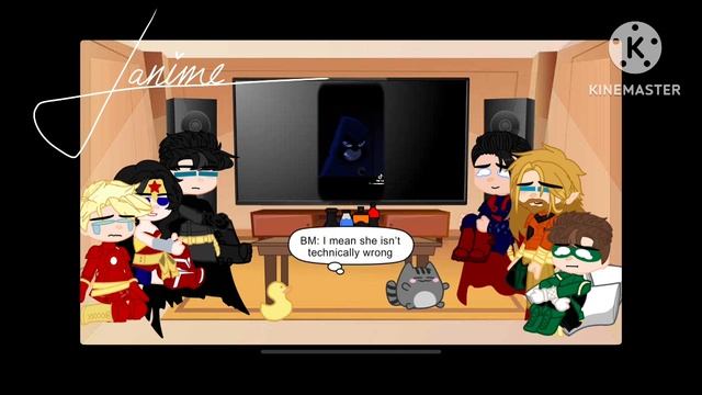 Justice League react to Teen Titans | gcrv | Part: Raven смотреть онлайн
