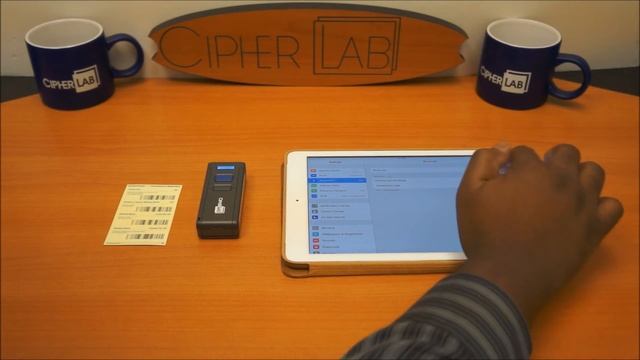 How to pair CipherLab 1660/1661 Bluetooth Barcode Scanner to iPhone/iPad смотреть онлайн