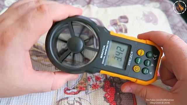 Анемометр MS6252A Обзор - Anemometer смотреть онлайн