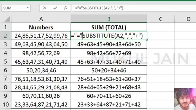 Excel Super Tricks Sum comma values смотреть онлайн