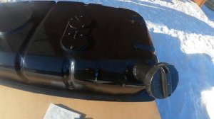 Бак для ГАЗ 3302 бортовая на 70 литров (карбюратор) 250*400*900