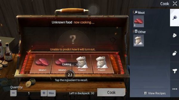 Undawn Hamburger Recipe | How to get the hamburger ingredient | Undawn Gameplay