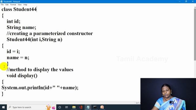 Learn Java - Part - 12 | Constructors in Java | Detailed Explanation | Tamil Academy смотреть онлайн