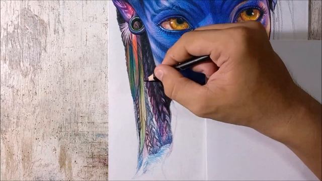 Drawing Avatar: The Way of Water (Neytiri) | Fame Art смотреть онлайн