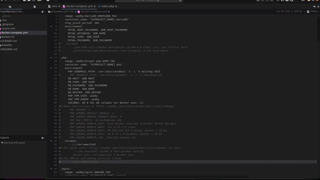 Easy setup environment for Drupal 8 - part 2 - (mails, pma, xhprof) docker4drupal смотреть онлайн