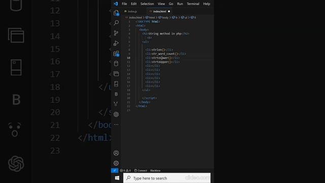String Method in PHP | String | php | PHP смотреть онлайн