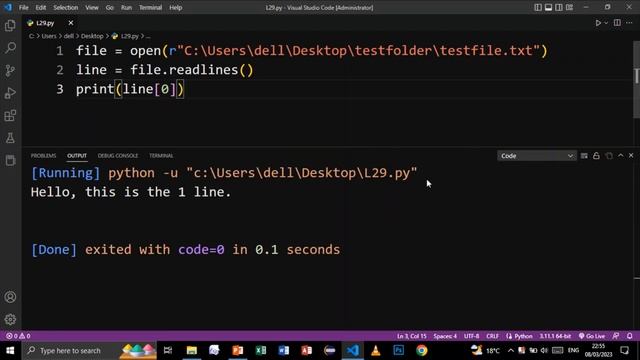 PYTHON READ & WRITE & Append FILES L-29 | PYTHON TUTORIAL FOR BEGINNERS смотреть онлайн