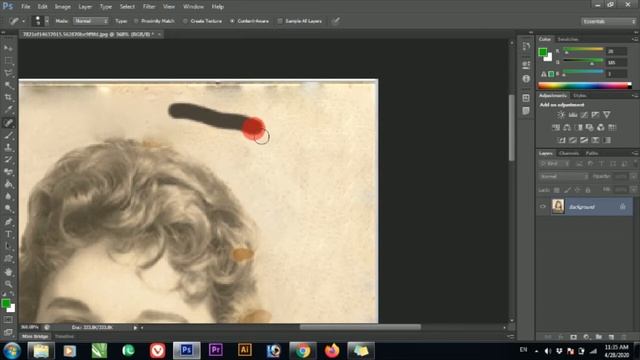 Adobe Photoshop CS6 Complete Course in Urdu/hindi Class 13 Spot Healing tool - Patch Tool смотреть онлайн