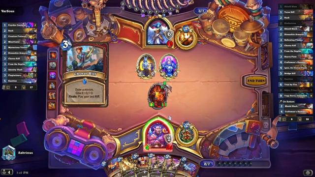 LEGEND CONTROL WARRIOR vs. CONTROL PRIEST | Hearthstone | Badlands | FEBRUARY 2024 смотреть онлайн