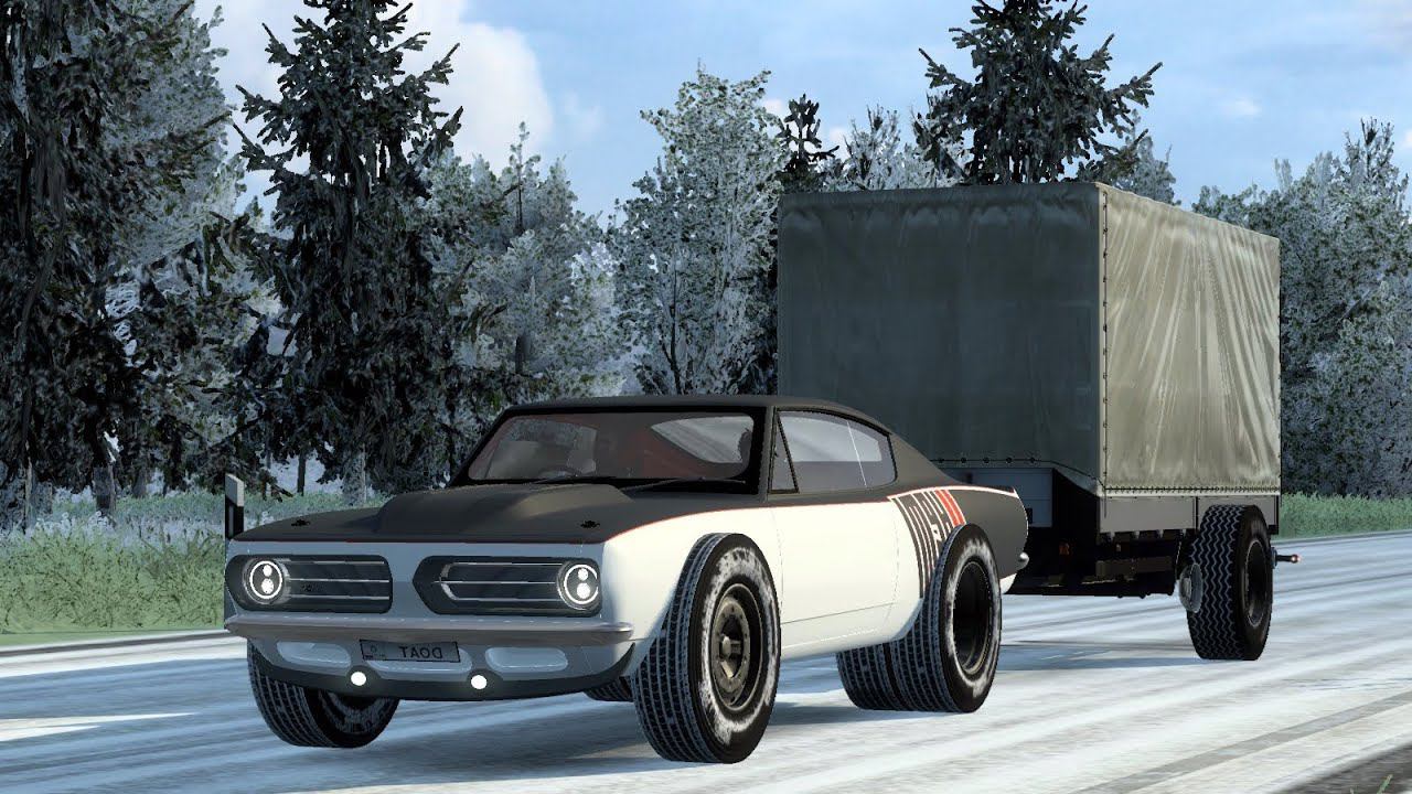 [ETS 2] Plymoth Barracuda 2016 1968_Not to so Longer Cargo Delivery смотреть онлайн