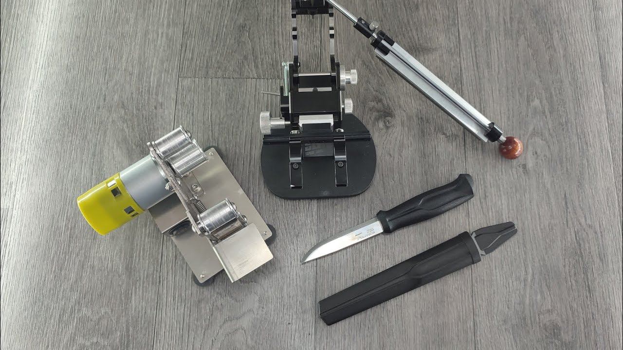 Заточка ножа Mora в подводы на TSPROF Blitz Pro. Мини гриндер. Эпик фейл. смотреть онлайн