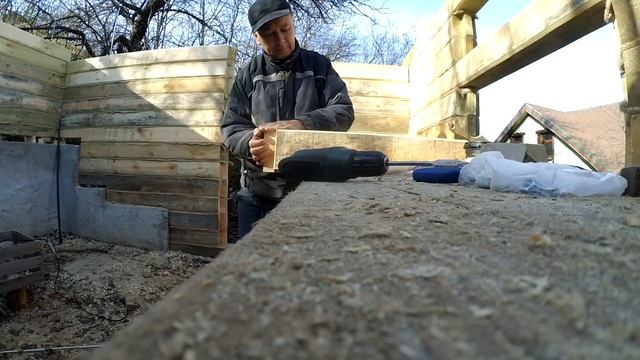Шишаки - строим баню из бруса. смотреть онлайн
