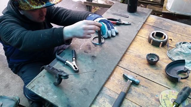 ? "Колокольчик" для Урала. Приспособление для сжатия пружины амортизатора. смотреть онлайн