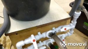 Система промывки радиатора печки автомобиля